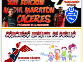 Concurso de Dibujo Infantil y Concurso de Fotografía en la Media Maratón Cáceres 2019