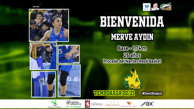 Merve Aydin se convierte en el tercer fichaje del C.B Al-Qázeres Extremadura