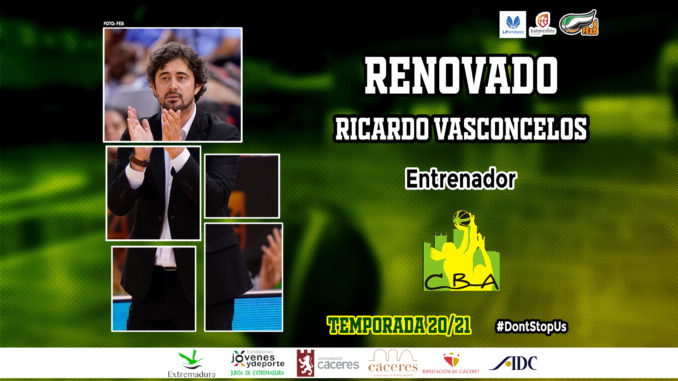 Ricardo Vasconcelos renueva con el C.B Al-Qázeres