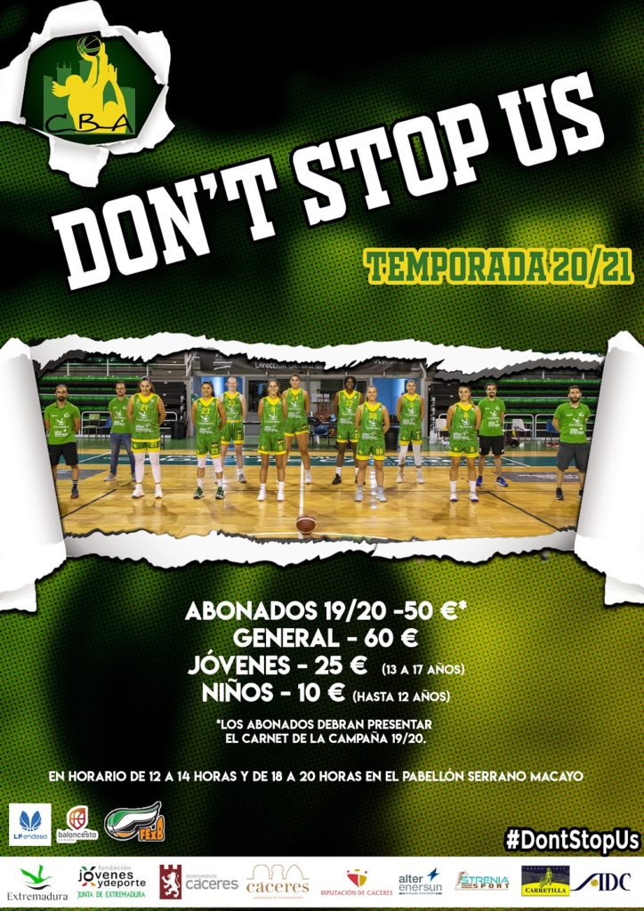 Campaña de abonados "Don't Stop Us" y cambio de Pabellón