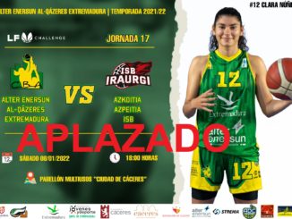 Aplazado el partido frente al Azkoitia Azpeitia ISB de la Jornada 17