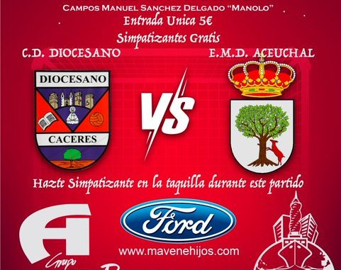 el Diocesano se enfrenta a un Aceuchal 