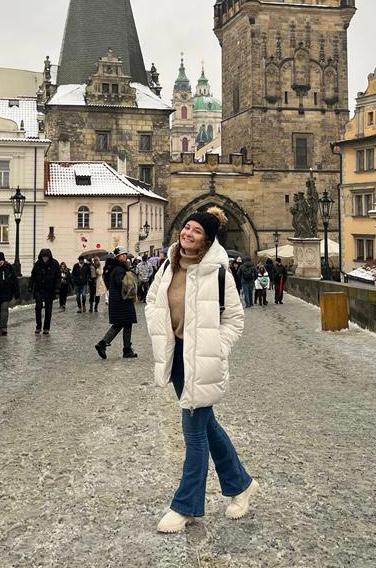 Julia en Praga
